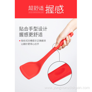 Commercial household silicone cooking spatula